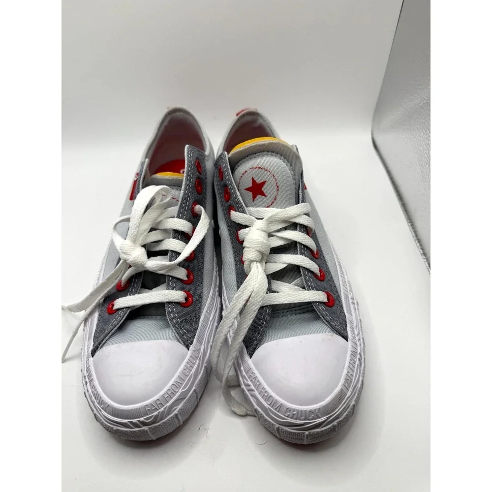 Converse All Star Far From Chuck Ox A03477C Unisex M8.5/W10.5 Sneaker White Shoe